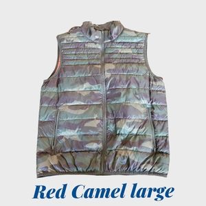 Camoflouge Vest/Jacket large Red Camel